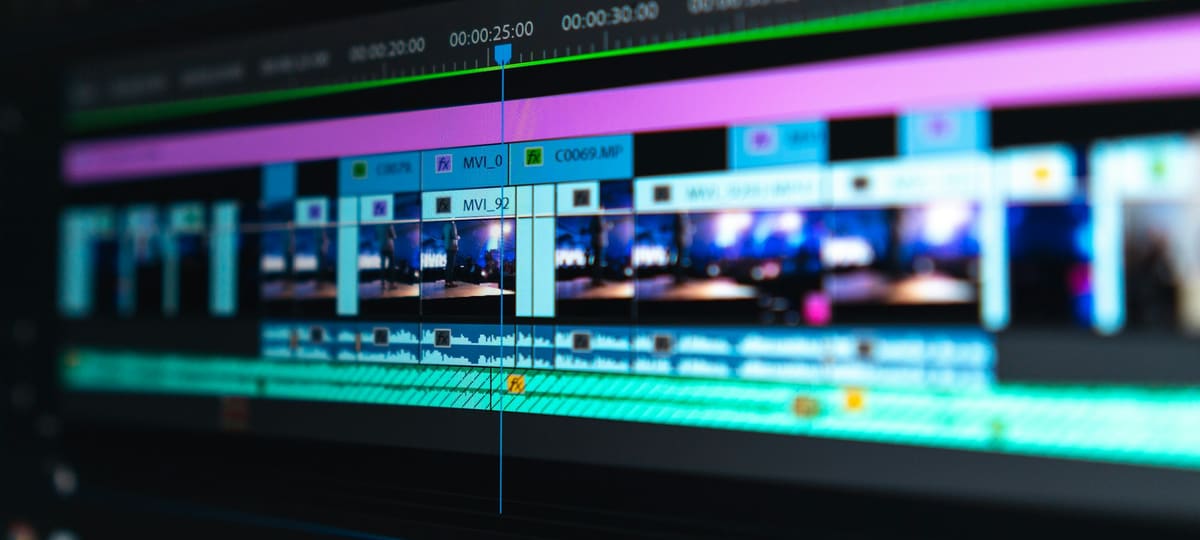 Video editing timeline